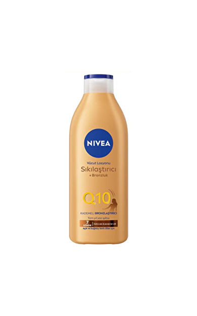 Nivea Q10 Sıkılaştırıcı ve Bronzlaştırıcı Vücut Losyonu 400 ml