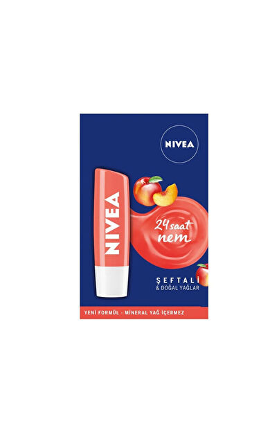 Nivea Şeftali Dudak Bakım Kremi 4.8 g