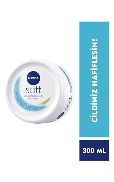 Nivea Soft Nemlendirici Bakım Kremi 300 ml
