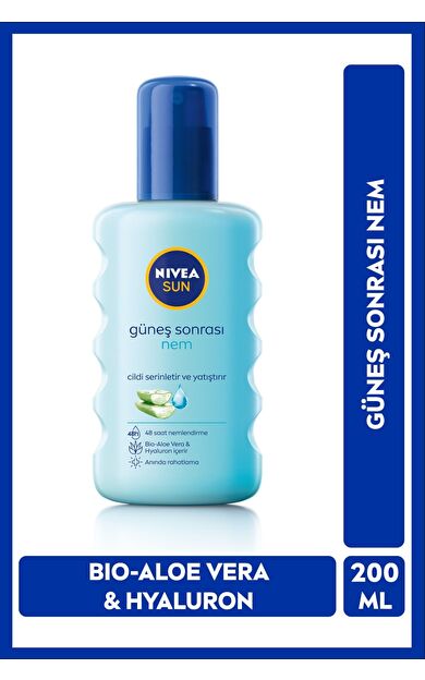Nivea Sun Ferahlatıcı Güneş Sonrası Vücut Spreyi 200 m