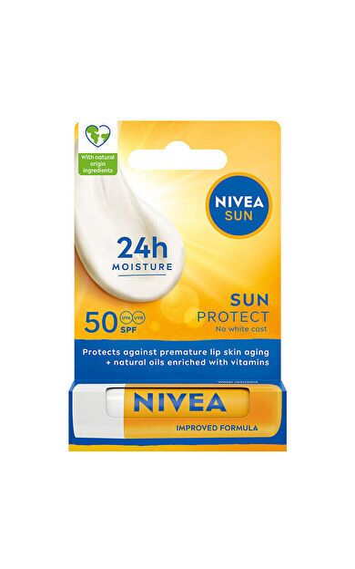 Nivea Sun SPF50 Yüksek Güneş Koruyucu Dudak Bakım Kremi 4.8 gr