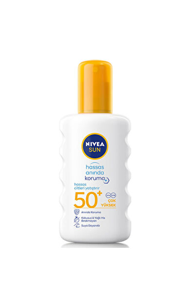 Nivea Sun SPF50 Yüksek Güneş Koruyucu Vücut Spreyi 200 ml