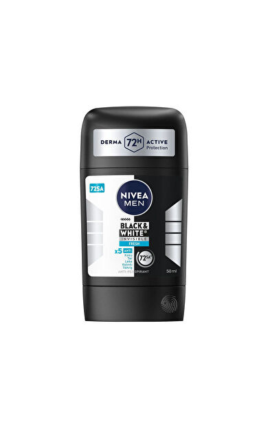 Nivea Deo Stick İnvisible Black&White Fresh Erkek 50 Ml