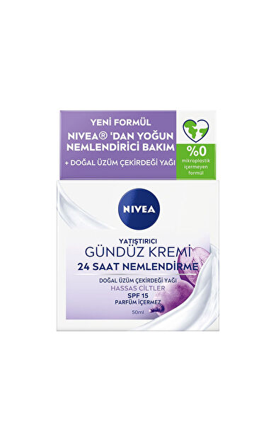 Nivea Yüz Bakım Yatıştırıcı Ve Nemlendirici Gündüz Kremi Üzüm Çekirdeği Yağı 50 Ml