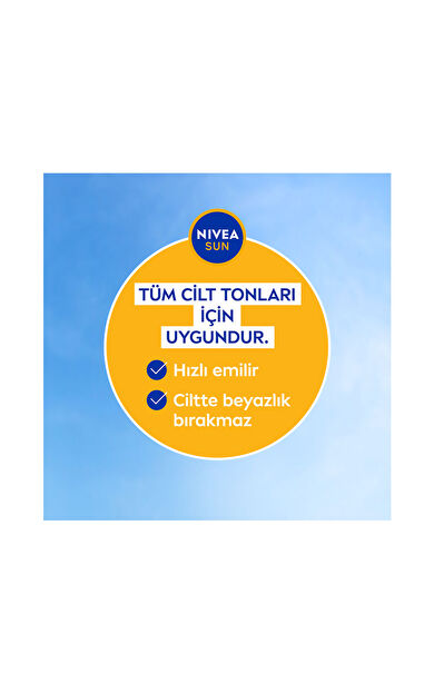Nivea Sun Çocuk Hassas & Kokusuz Tüp Krem Spf50 100 Ml