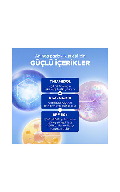 Nivea Yüz Bakım Luminous630 Skin Glow Anında Aydınlatıcı Günlük Krem Spf50 40 Ml
