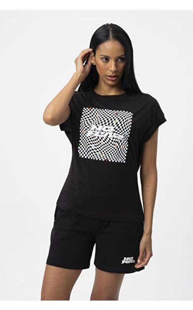 No Fear Orijinal Kadın T-shirt Siyah
