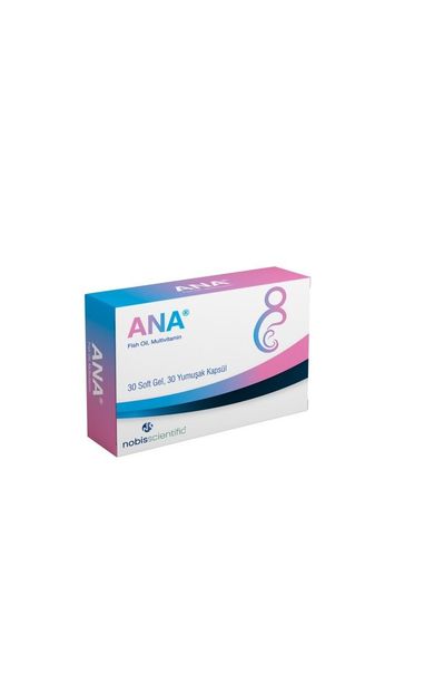 Ana Fish Oil Multivitamin 30 Softgel Kapsül