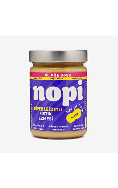 Nopi XL Yer Fıstığı Ezmesi Klasik 600G