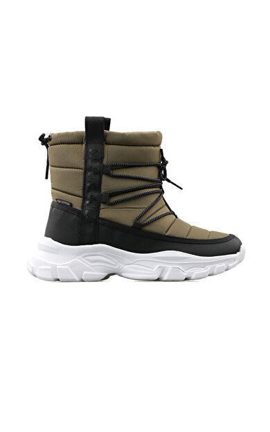 North Of Wild 22Kz Delta Bronz Siyah Kadın Kar Botu 22KZ-DELTA-BRONZ-SIYAH Haki