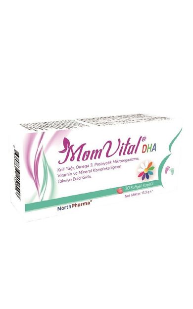 Mom Vital DHA 30 Kapsül