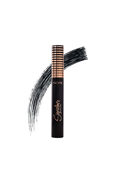 Note Signature Hacim ve Takma Kirpik Etkili Maskara - Ultra Siyah