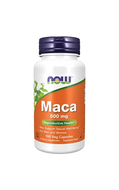 Now Foods Maca 500 mg 100 Capsules