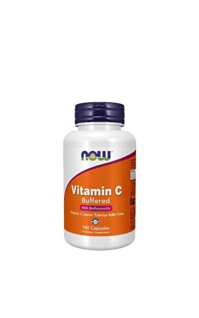 Now Foods Vitamin C Buffered 500 mg 100 Capsules