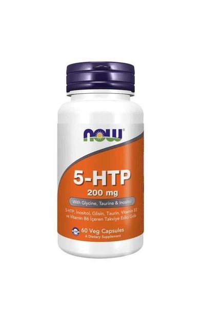 Now 5-HTP 200 mg 60 Kapsül