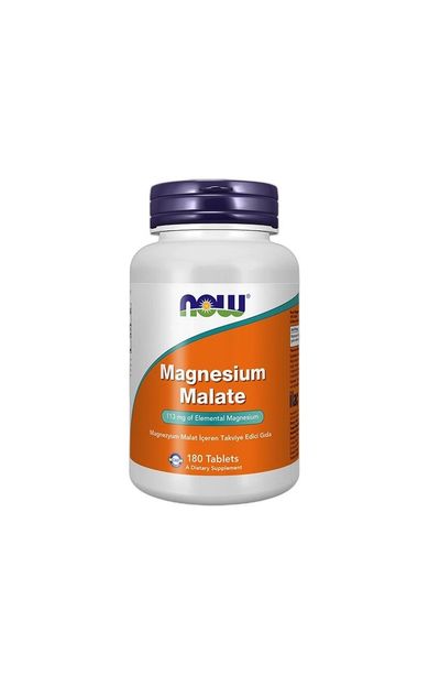 Now Magnesium Malate 180 Tablet