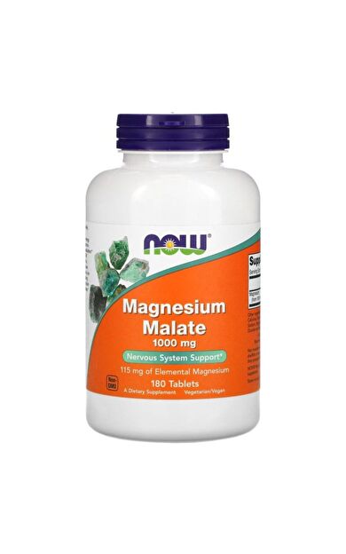 Now Foods Magnesium Malate 1000 mg 180 Tablet
