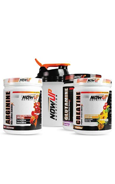 Nowup Nutrition %100 Pump Etkisi Paketi | Arginine, Creatine ve Glutamine Kombinasyonu