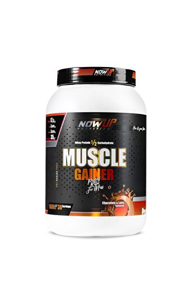 Nowup Nutrition Muscle Gainer Çikolata & Latte Aromalı | 1680 gr