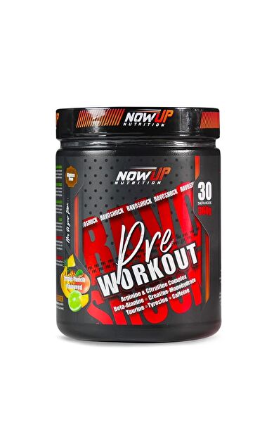 Nowup Nutrition Ravo Shock – Pre-Workout 360 gr. | Karışık Meyve Aromalı