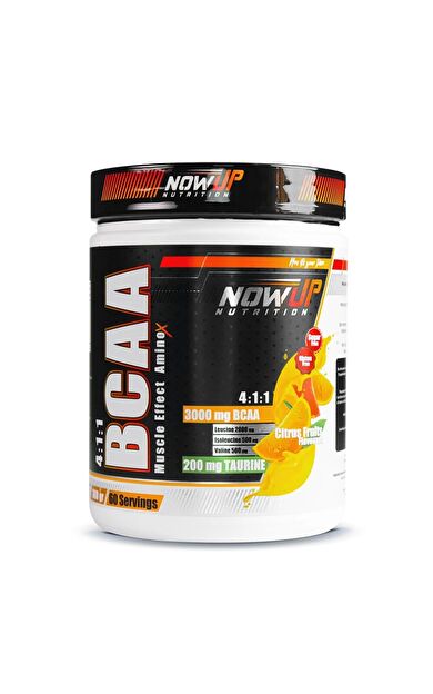 Nowup Nutrition BCAA 4:1:1 Muscle Effect Amino Asit - Narenciye Aromalı | 360 gr