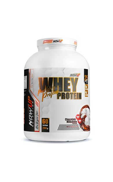 Nowup Nutrition %100 Whey Protein Tozu Çikolata Aromalı | 2160 Gr – 60 Servis | Kas Gelişimi ve Korunması