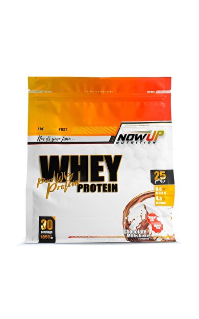Nowup Nutrition %100 Whey Protein Tozu Çikolata Milkshake Aromalı | 1050 Gr - Kas Gelişimi ve Korunması