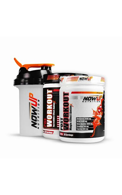 Nowup Nutrition Soluksuz Performans Paketi – Pre-Workout & Post-Workout