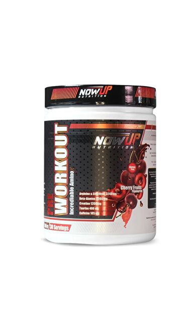 Nowup Nutrition Pre-Workout | Vişne Aromalı Amino Asit 360g