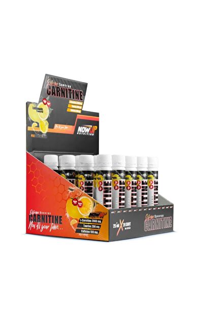 Nowup Nutrition Extreme Synergy L-Carnitine Shot Limon Aromalı | 20x25 ml