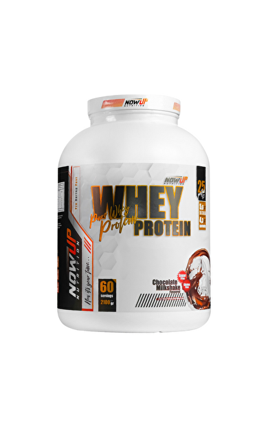 NOWUP %100 Whey Protein Tozu Çikolata Aromalı 2100g - 60 Servis