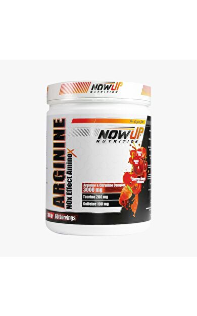 NOWUP Arginine Nitric Oxide Effect Amino Asit Kiraz & Çilek Aromalı 360g