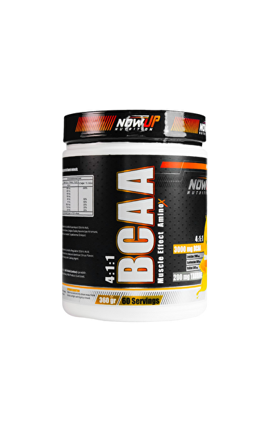 NOWUP Bcaa 4:1:1 Muscle Effect Amino Asit Narenciye Meyveleri Aromalı 360g