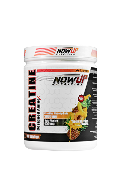 NOWUP Creatine Power Effect Amino Asit Tropikal Meyve Aromalı 360g