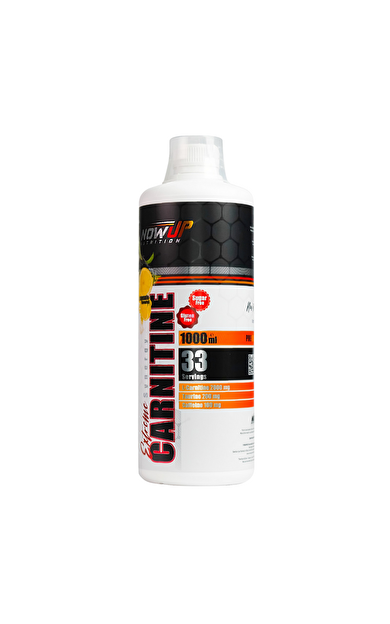 NOWUP L-Carnitine Limon Aromalı 1000ml Şişe 33 Servis