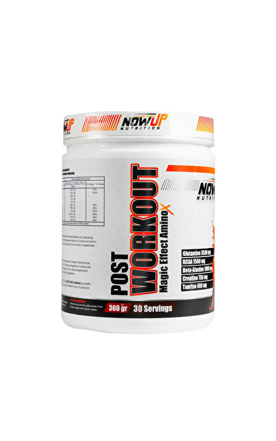 NOWUP Post Workout Magic Effect Amino Asit Çilek Aromalı 360g