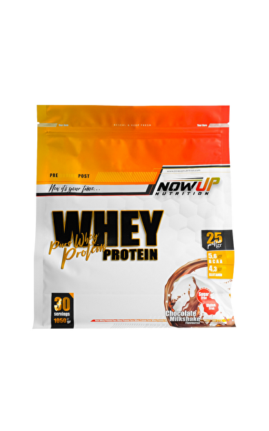 NOWUP Whey Protein Çikolata & Milkshake Aromalı Protein Tozu 1050g 30 Servis