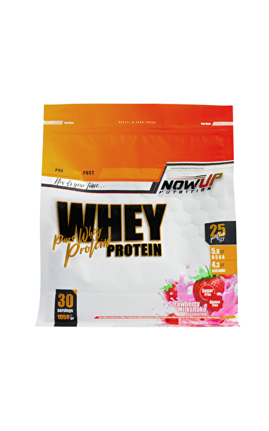 NOWUP Whey Protein Strawberry Milkshake 1050g