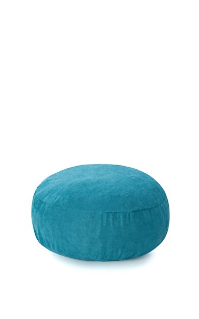Nui Yoga Petrol Mavisi Meditasyon Minderi 40 Cm Çap
