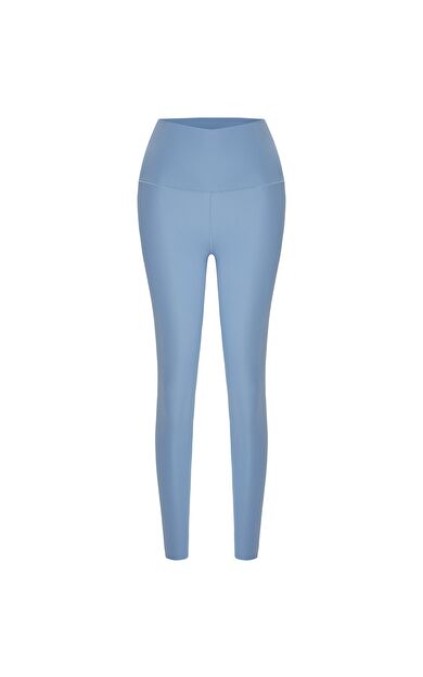 Nui Yoga Mavi Yüksek Bel Toparlayıcı Tayt