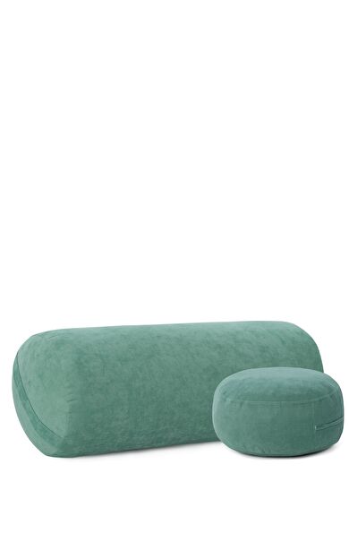 Nui Yoga Yeşil Bolster &amp; Meditasyon Minderi