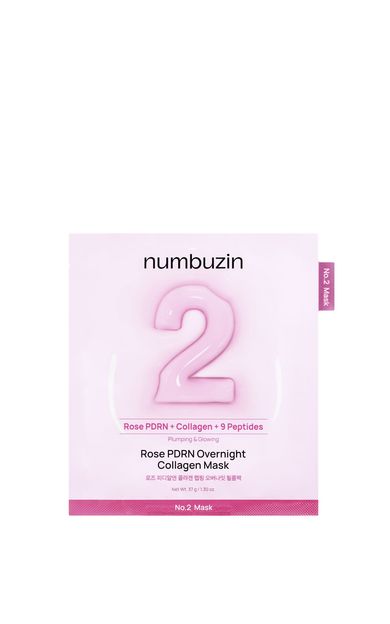 Numbuzin No.2 Rose PDRN Overnight Collagen Mask Nemlendirici Yüz Maskesi