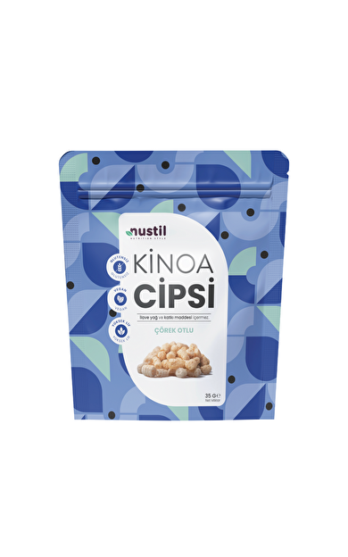 NUSTİL Çörek Otlu Kinoa Cipsi 35g