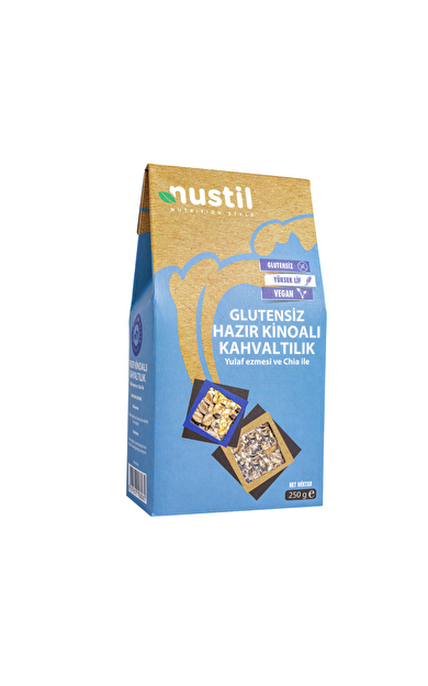 NUSTİL Hazır Kahvaltılık Kinoa+Teff+Chia 250g