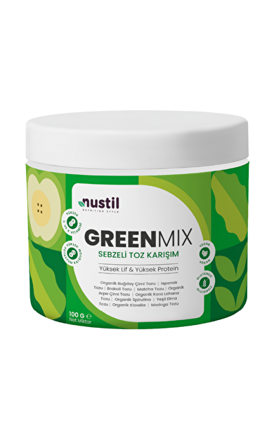 NUSTİL Green Mix Sebzeli Toz Karışım 100g