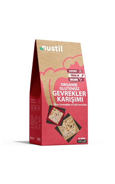 NUSTİL Organik Gevrekler Karışımı 250g