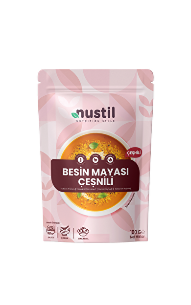 NUSTİL Besin Mayası - Çeşnili 100g
