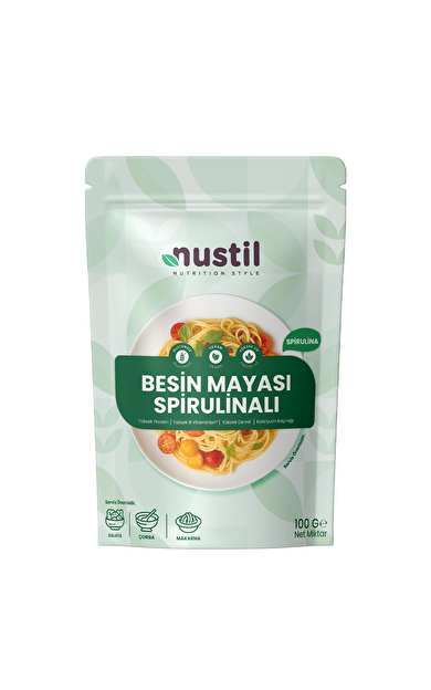 NUSTİL Besin Mayası - Spirulinalı 100g