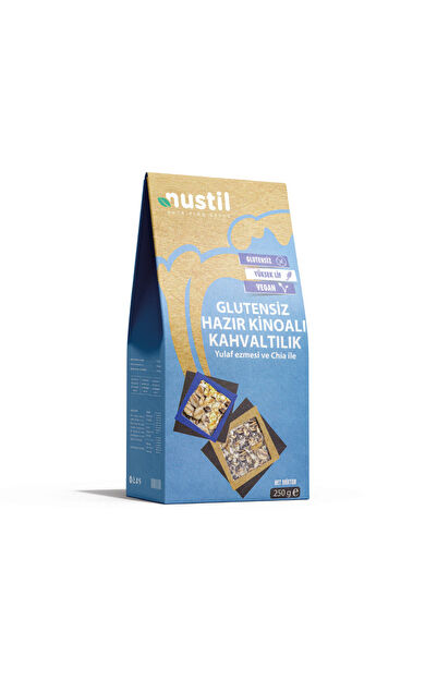 NUSTİL Hazır Kahvaltılık Kinoa+Teff+Chia 250g