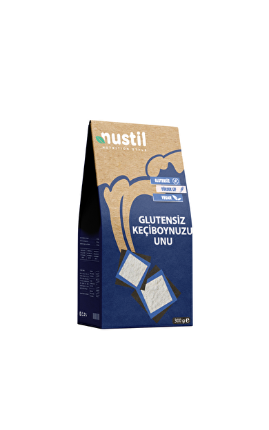NUSTİL Glutensiz Keçiboynuzu Unu 300g